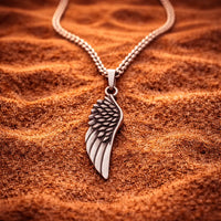 Freedom Wing Necklace \"Create Your Destiny\"