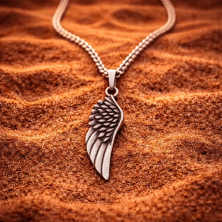 Freedom Wing Necklace \"Create Your Destiny\"