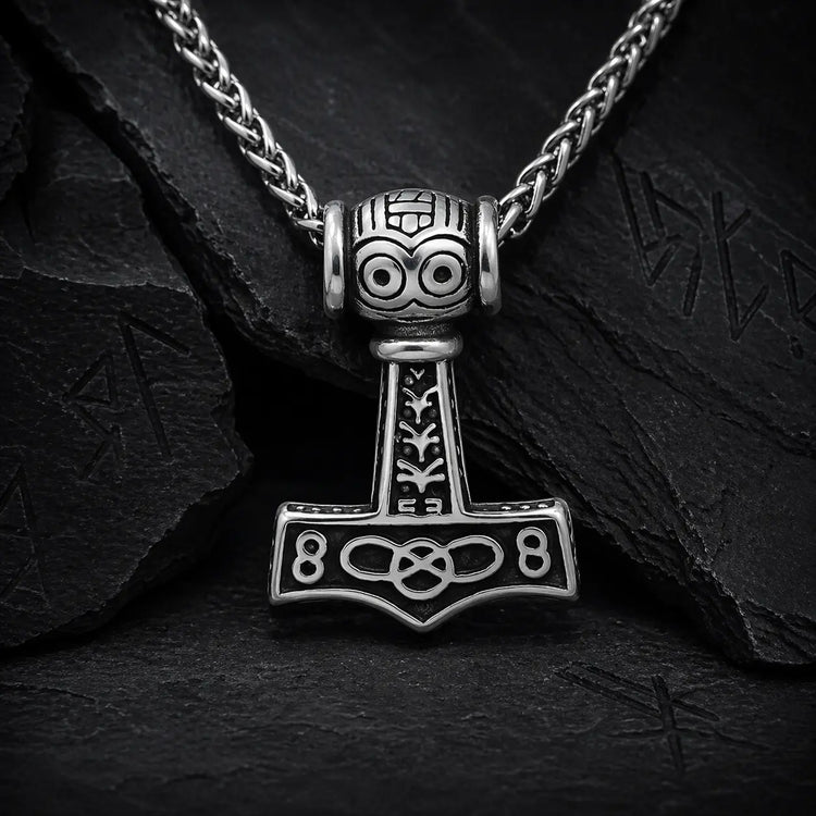 Mjolnir Choker Necklace