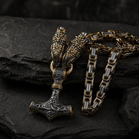 Viking King Necklace - Symbol of Thor's Power