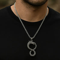 Ouroboros Dragon Necklace