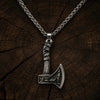 Collier nordique Collier Hache | Acier Inoxydable - Odins Hall