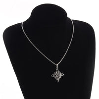 Eternal Life\" necklace Celtic trinity knot