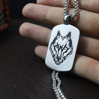 Necklace Fenrir \"La force est éternelle\" (Strength is eternal)