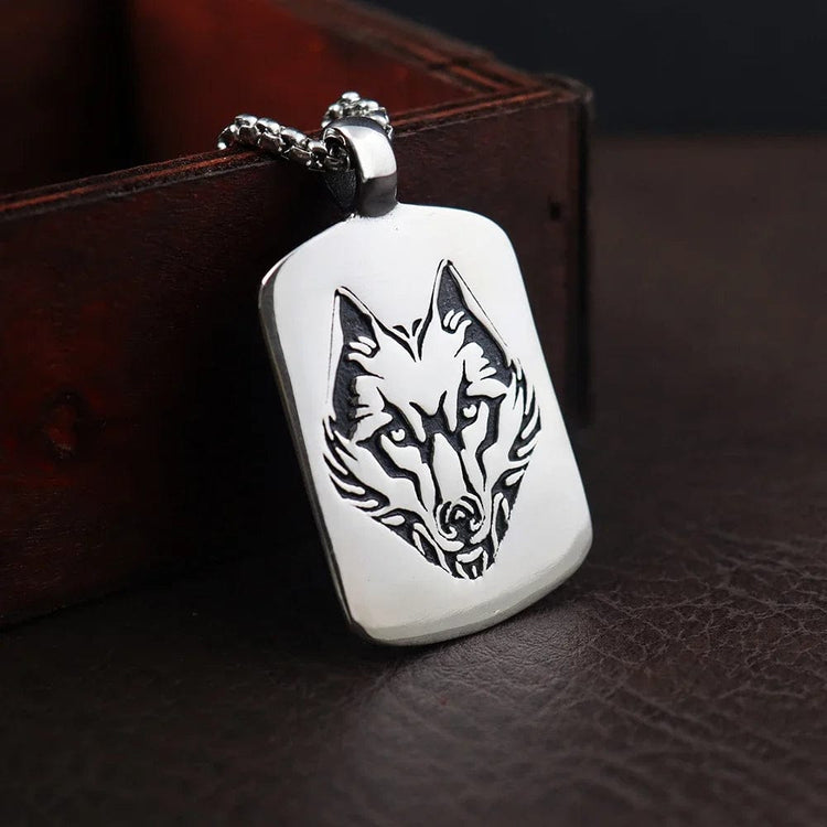 Necklace Fenrir \"La force est éternelle\" (Strength is eternal)