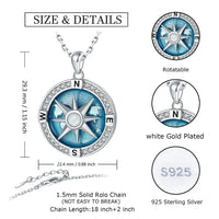 Point cardinaux necklace - 925 sterling silver
