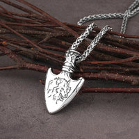 Fenrir spearhead necklace