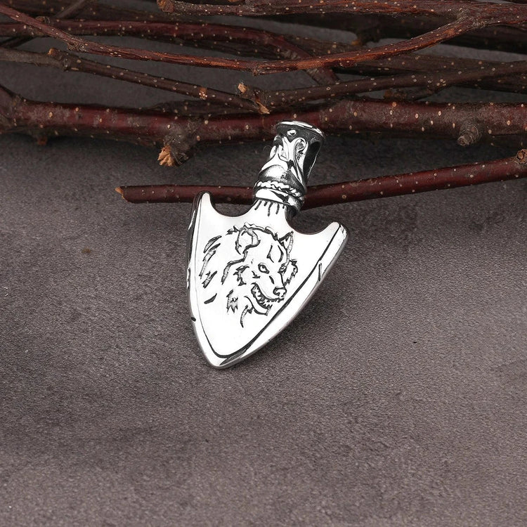 Fenrir spearhead necklace