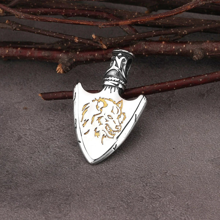 Fenrir spearhead necklace