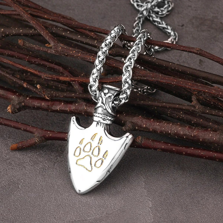 Fenrir spearhead necklace