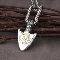 Fenrir spearhead necklace