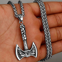 Viking necklace \"Amulet of Odin's Echo