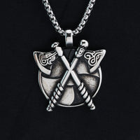 Viking Necklace - Axe Shield