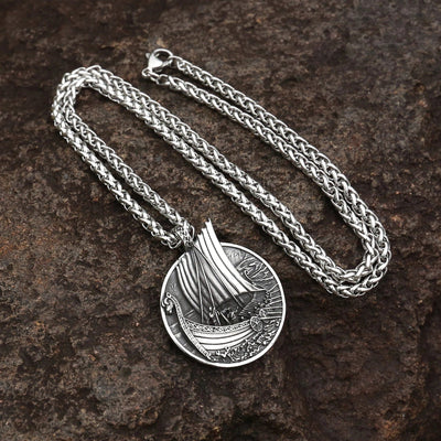 Viking necklace - Drakkar des Mers Anciennes