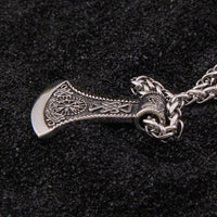 Pendant in 925 Sterling Silver - La Hache du Voyageur