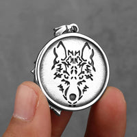 Wolf Awakening\" viking necklace
