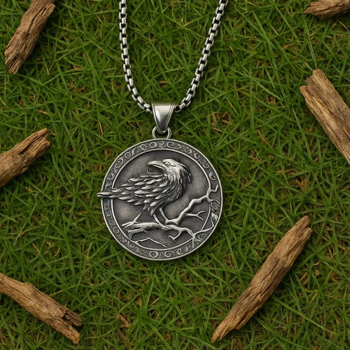 Collier nordique Collier viking "L’Œil d’Odin" - Odins Hall