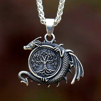 Viking necklace the protector of Yggdrasil