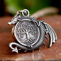 Viking necklace the protector of Yggdrasil