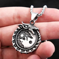 Indomitable Power\" viking necklace