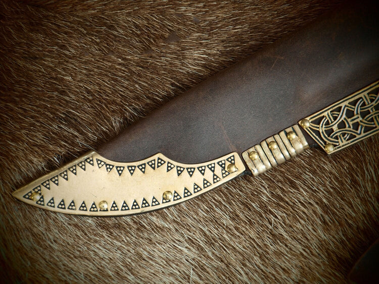 Viking knife - Valknut dagger