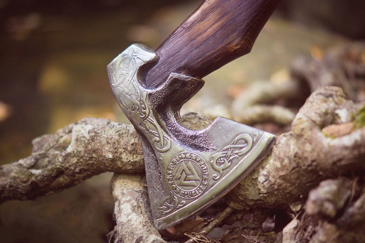 Viking Warrior Axe - \"Fjord Breeze