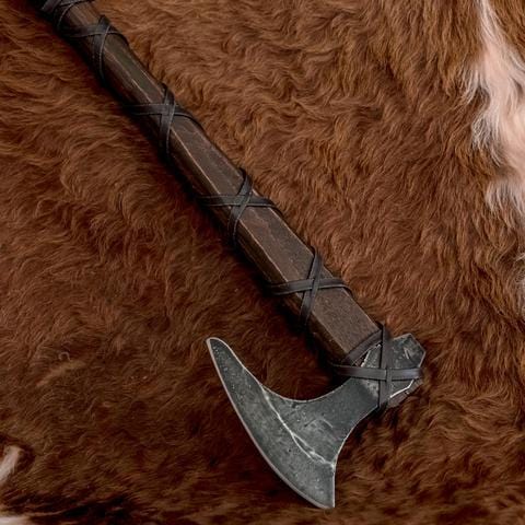 Viking Warrior Axe - \"Cœur Sauvage\" (Wild Heart)