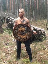 Viking Warrior Axe - \"Destin des Glaces Infinies\" (Fate of Infinite Ice)