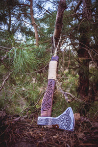 Viking Warrior Axe - \"Eternal Ice Axe