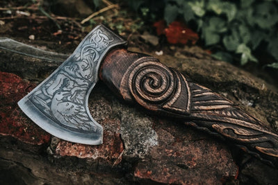 Viking Warrior Axe - "Axe of the Mountain Dwarf