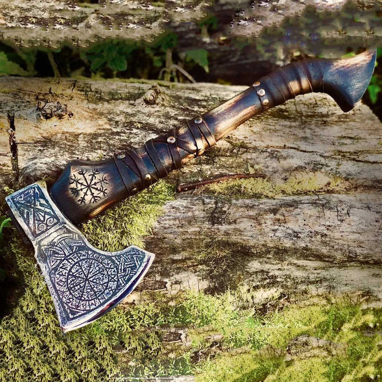 Viking Warrior Axe - "Shadow of the Gods
