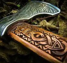 Viking warrior axe - "Tranchoir des Légendes
