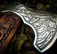 Viking warrior axe - \"Tranchoir des Légendes