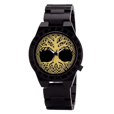 Wooden watch - Yggdrasil