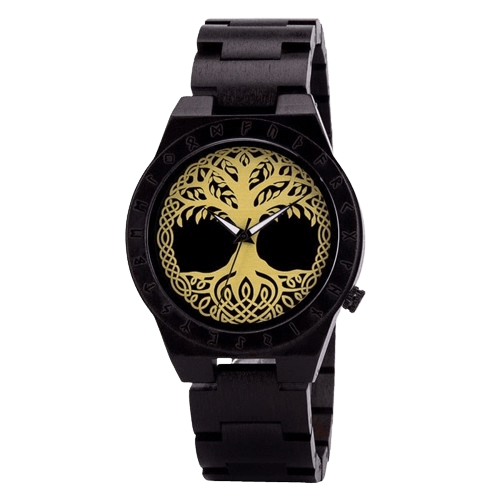 Wooden watch - Yggdrasil