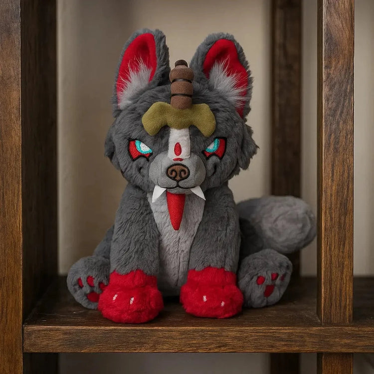 Fenrir wolf plush