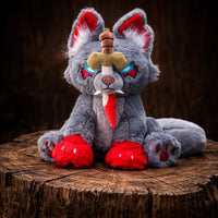 Fenrir wolf plush toy
