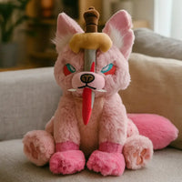 Fenrir wolf plush - Pink