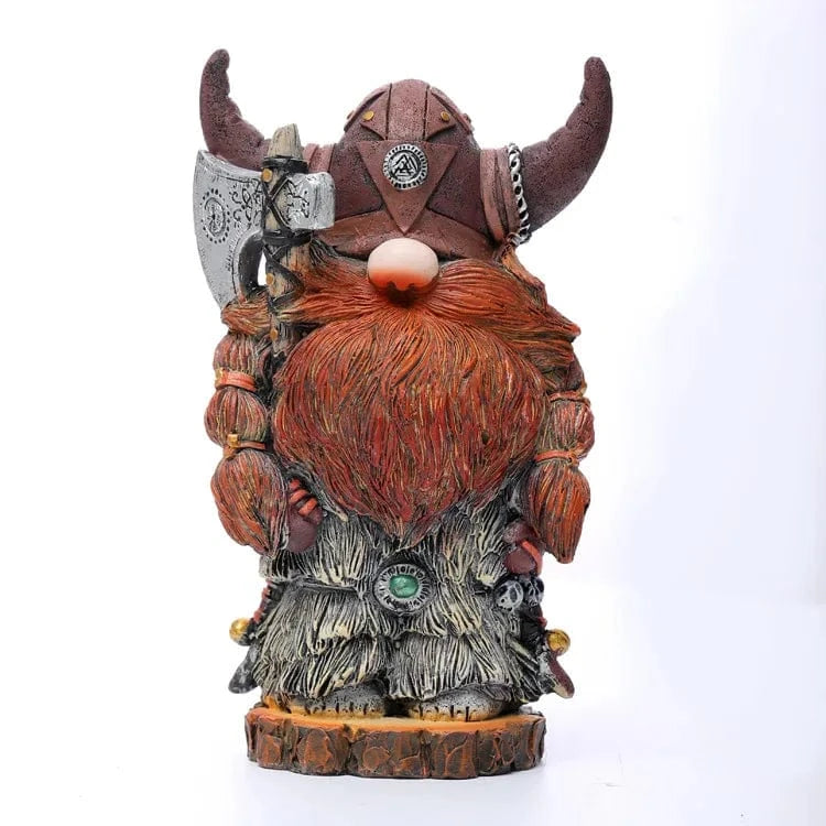 Large Viking warrior statue