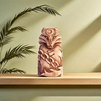 Fenrir wolf statuette