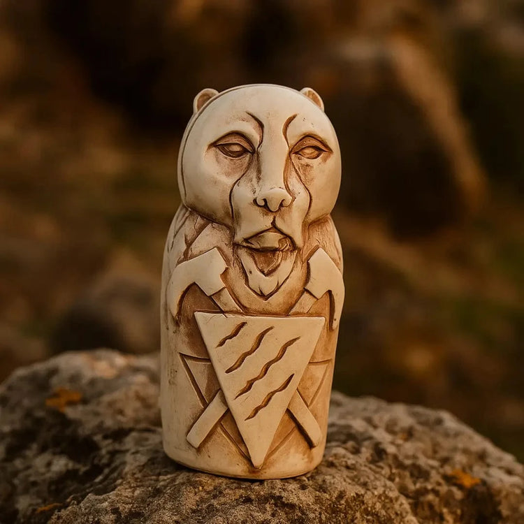 Statuette nordique de l'ours