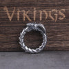 Stainless steel snake ring - Ouroboros