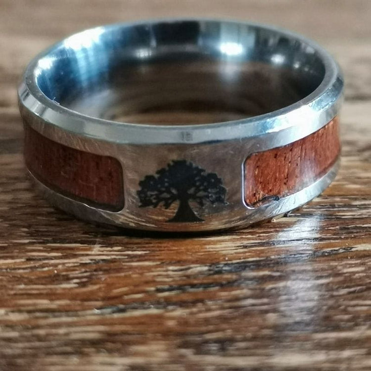 Yggdrasil Ring - stainless steel