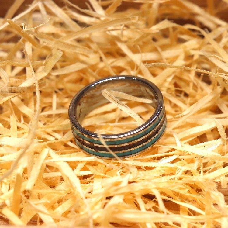 Shaman ring "Connection with the Earth