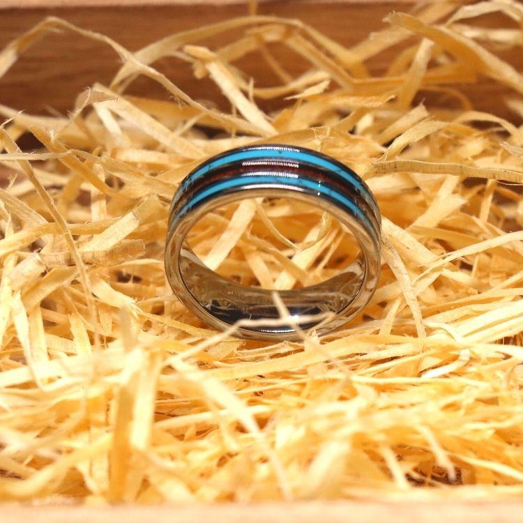 Shaman ring "Connection with the Earth