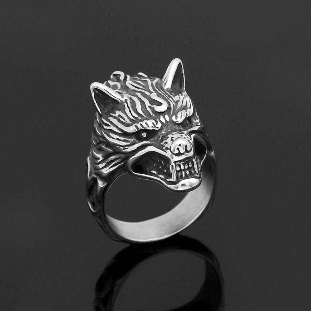 Fenrir Ring Stainless Steel Odin s Hall