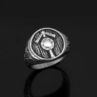 Nordic Rune Ring | Stainless Steel