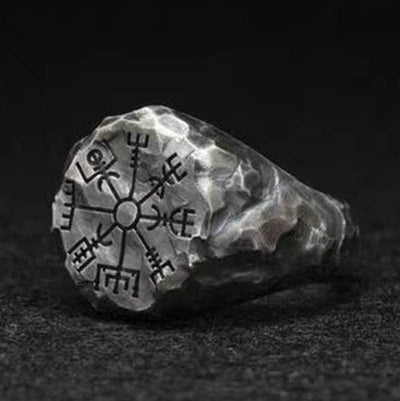 Ring "Follow your path" Vegvisir | Stainless steel
