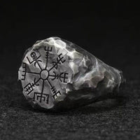 Ring \"Follow your path\" Vegvisir | Stainless steel