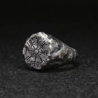 Ring \"Follow your path\" Vegvisir | Stainless steel